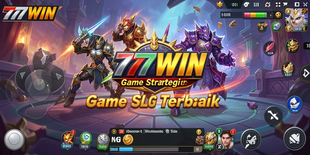 Screenshot gameplay 777WIN menampilkan strategi pertempuran yang intens.