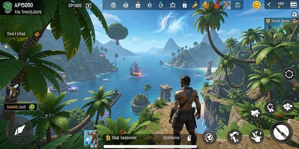 Tangkapan layar utama API5000 menggambarkan gameplay simulasi yang menakjubkan.