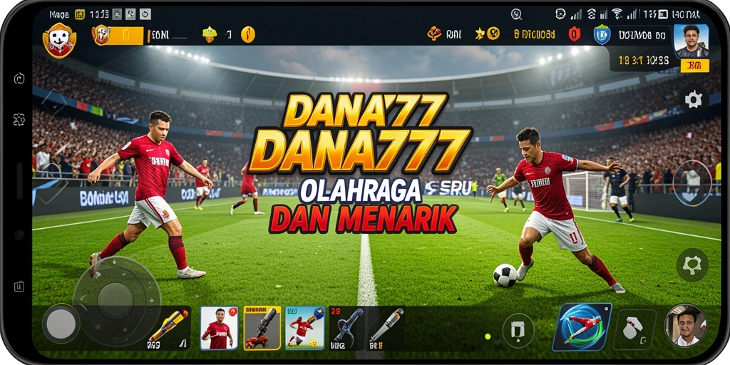 Tampilan menarik dari gameplay olahraga DANA777 yang penuh aksi.