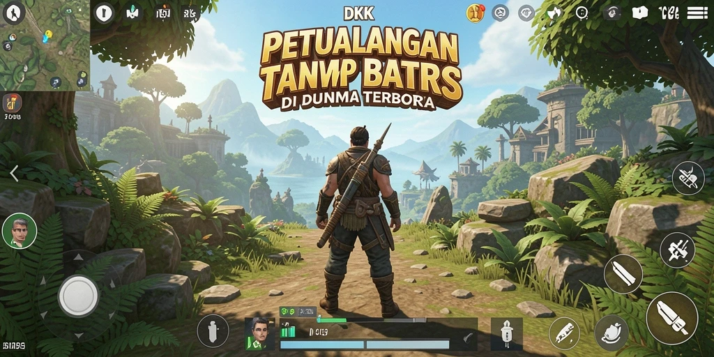 Gameplay menarik DKK dalam dunia terbuka yang luas.