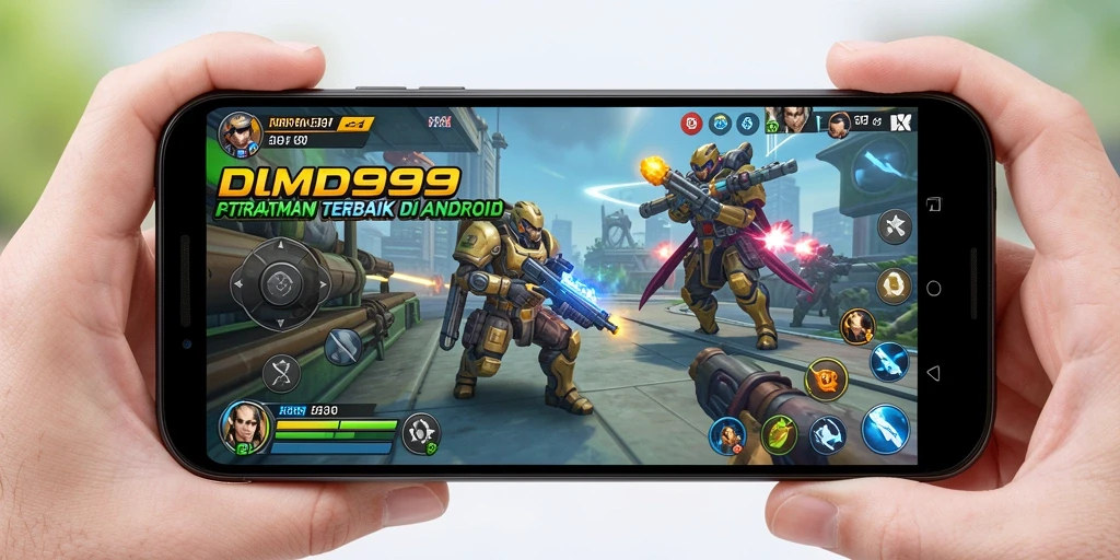 Tampilan gameplay DMD999 yang mendebarkan dan strategis.