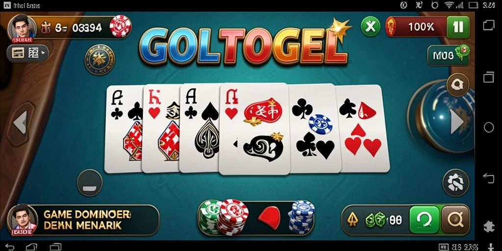 Tampilan gameplay GOLTOGEL yang menarik dan interaktif.
