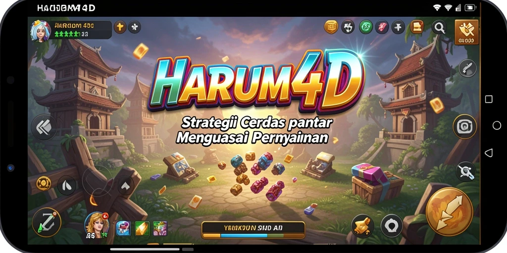 Screenshot gameplay HARUM4D yang menampilkan aksi strategi yang mendebarkan.