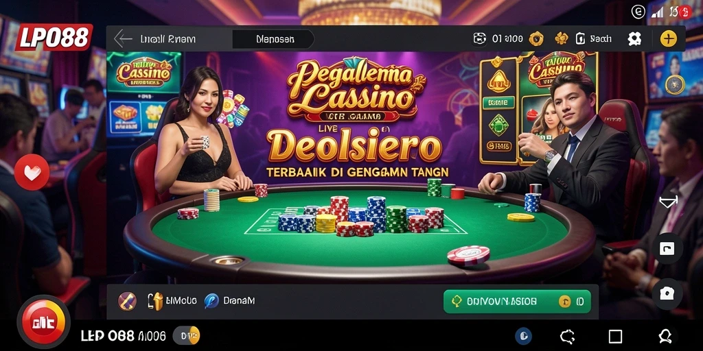 Tampilan gameplay LPO88 yang memukau di Live Casino.