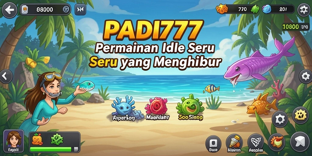 Tampilan gameplay PADI777 yang seru dan menarik.