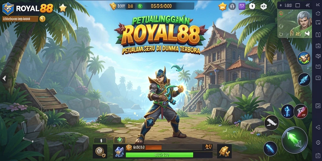 Gameplay seru di dunia terbuka ROYAL88 yang menakjubkan.