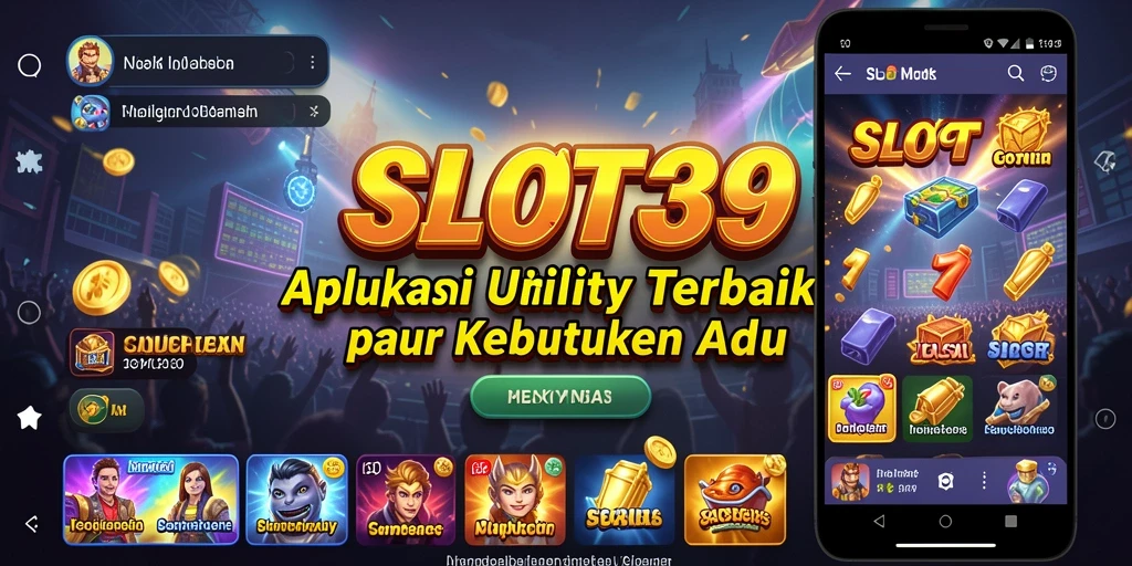 Tampilan antarmuka menarik dan mudah digunakan dalam SLOT39.