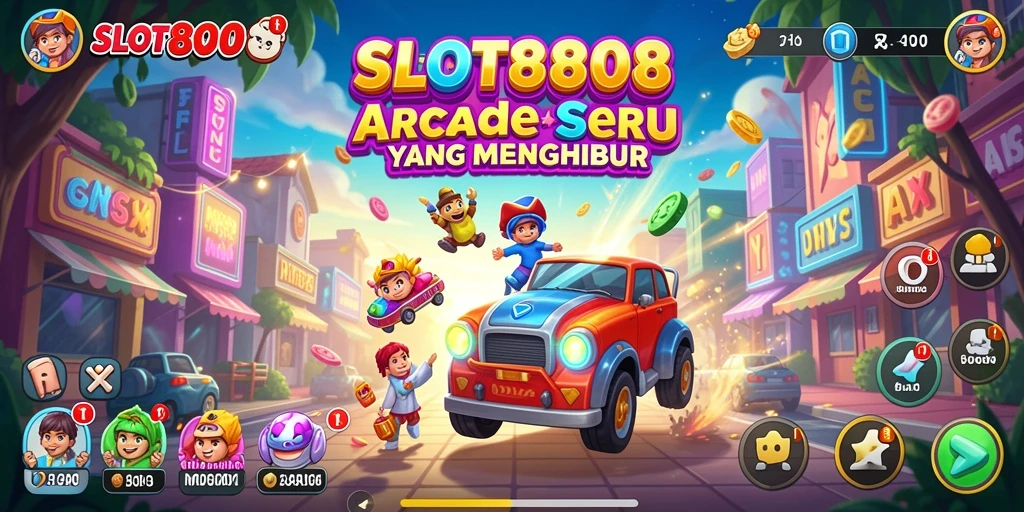 Tampilan gameplay SLOT8808 yang seru dan mengasyikkan.