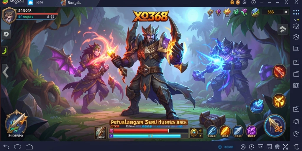 Gameplay seru dari XO368 dalam aksi ARPG